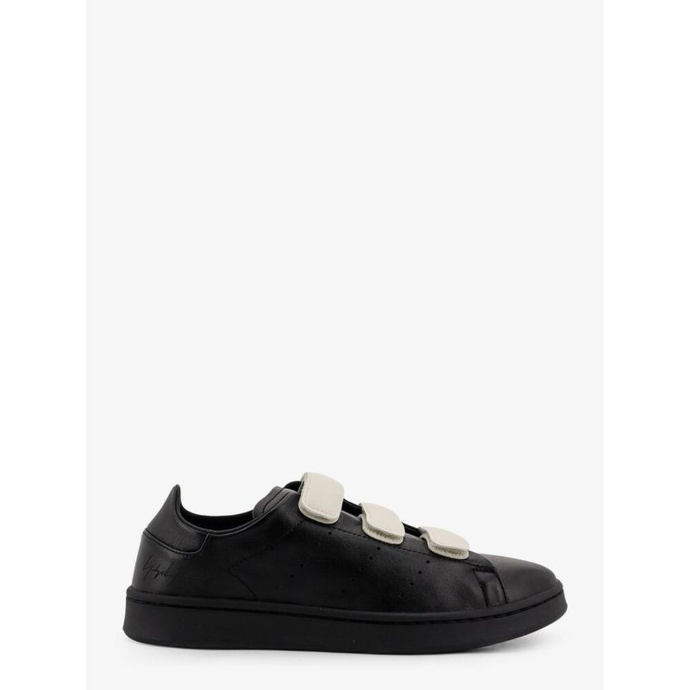 Adidas Y-3 Men Y-3 Stan Smith Velcro Leather Sneakers